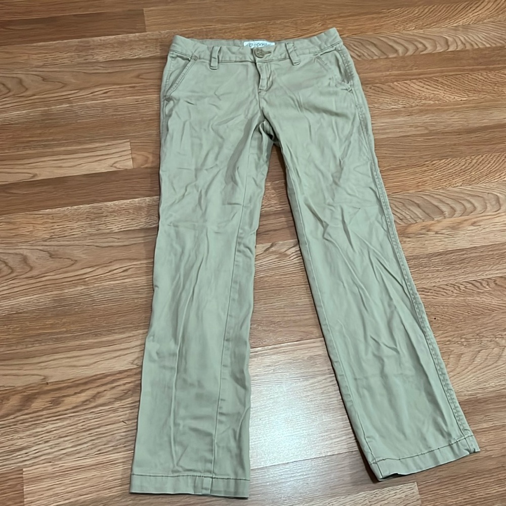 Aeropostale Stretch Khaki Pants Sz 1/2 Stretch Short